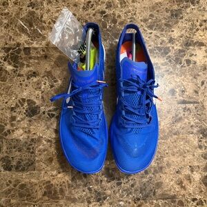 Nike Men's Vibrant Blue  ZoomX Dragonfly Track and Field Athletic Shoes Size 14